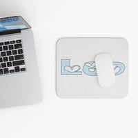 LEO LIGHT BLUE MOUSEPAD (Rectangle)