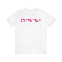 CAPRICORN PINK T SHIRT