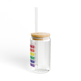 GEMINI RAINBOW SIPPER GLASS