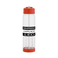 WARNING LEO INFUSER WATER BOTTLE