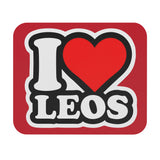 I LOVE LEOS MOUSEPAD (Rectangle)