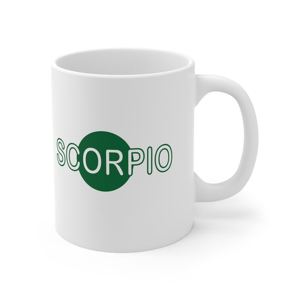 SCORPIO GREEN MUG