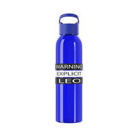 WARNING LEO WATER BOTTLE