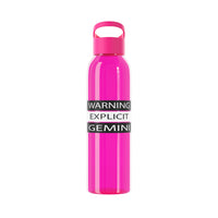 WARNING GEMINI WATER BOTTLE