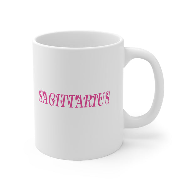 SAGITTARIUS PINK MUG