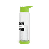 WARNING AQUARIUS INFUSER WATER BOTTLE