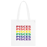 PISCES RAINBOW TOTE