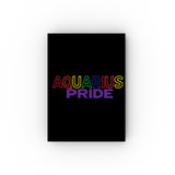 AQUARIUS PRIDE HARD BACKED JOURNAL