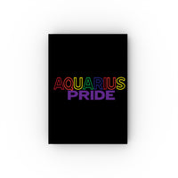 AQUARIUS PRIDE HARD BACKED JOURNAL