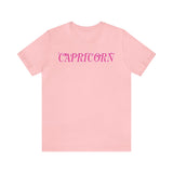 CAPRICORN PINK T SHIRT