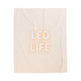 LEO LIFE VELVETEEN PLUSH BLANKET