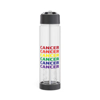 CANCER RAINBOW INFUSER WATER BOTTLE