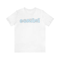 GEMINI LIGHT BLUE T SHIRT