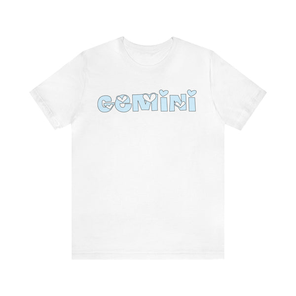 GEMINI LIGHT BLUE T SHIRT