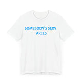 SOMEBODYS SEXY ARIES T SHIRT