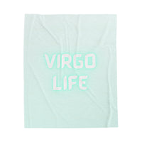 VIRGO LIFE VELVETEEN PLUSH BLANKET