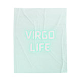 VIRGO LIFE VELVETEEN PLUSH BLANKET