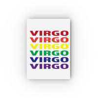 VIRGO RAINBOW HARD BACKED JOURNAL