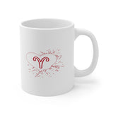 ARIES RED MUG