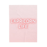 CAPRICORN LIFE VELVETEEN PLUSH BLANKET