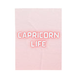 CAPRICORN LIFE VELVETEEN PLUSH BLANKET