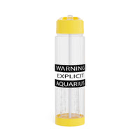 WARNING AQUARIUS INFUSER WATER BOTTLE