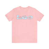 LEO LIGHT BLUE T SHIRT