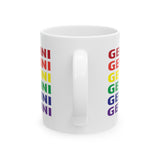 GEMINI RAINBOW MUG