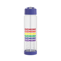 GEMINI RAINBOW INFUSER WATER BOTTLE