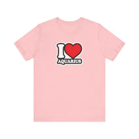 I LOVE AQUARIUS T SHIRT