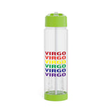 VIRGO RAINBOW INFUSER WATER BOTTLE