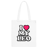 I LOVE MY LEO TOTE