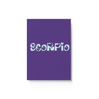 SCORPIO LIGHT BLUE HARD BACKED JOURNAL