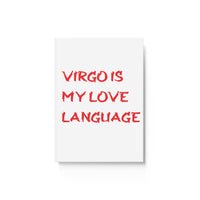 VIRGO IS MY LOVE LANGUAGE HARD BACKED JOURNAL