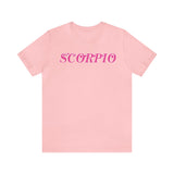 SCORPIO PINK T SHIRT