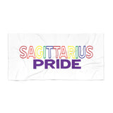 SAGITTARIUS PRIDE BEACH TOWEL