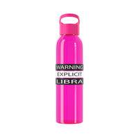 WARNING LIBRA WATER BOTTLE