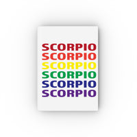 SCORPIO RAINBOW HARD BACKED JOURNAL