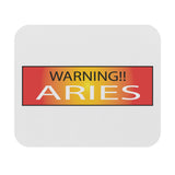 WARNING!! ARIES MOUSEPAD (Rectangle)