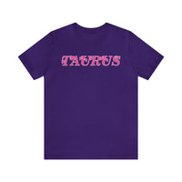 TAURUS PINK T SHIRT