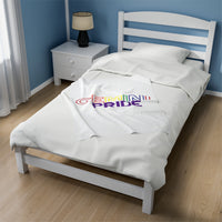 GEMINI PRIDE VELVETEEN PLUSH BLANKET