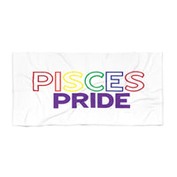 PISCES PRIDE BEACH TOWEL