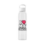 I LOVE MY CANCER WATER BOTTLE