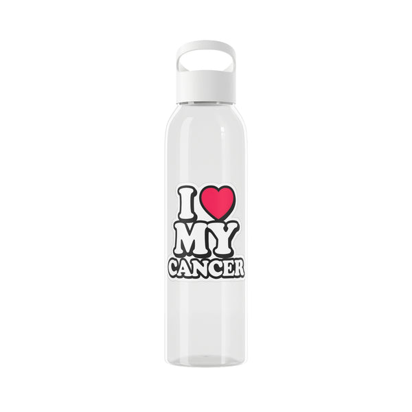 I LOVE MY CANCER WATER BOTTLE