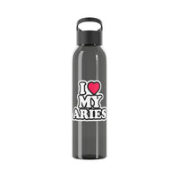 I LOVE MY ARIES WATER BOTTLE