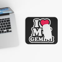 I LOVE MY GEMINI MOUSEPAD (Rectangle)