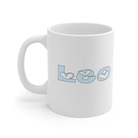 LEO LIGHT BLUE MUG