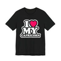 I LOVE MY CAPRICORN T SHIRT