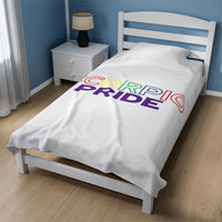 SCORPIO PRIDE VELVETEEN PLUSH BLANKET