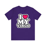 I LOVE MY VIRGO T SHIRT